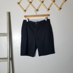 CROFT & BARROW EFFORTLESS STRETCH WOMENS DARK NAVY SHORTS SIZE 12